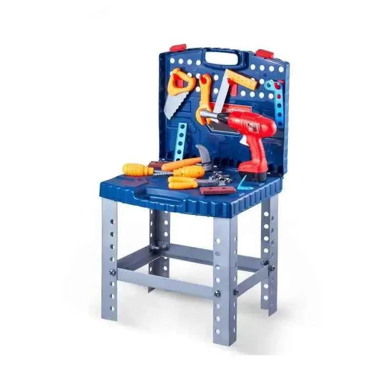 Kids Tool Bench Set 56PCS – Montessori Pretend Play Construction Toys